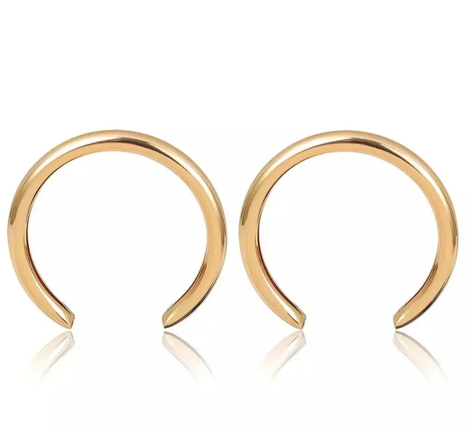The Un-Hoop Stud Earrings