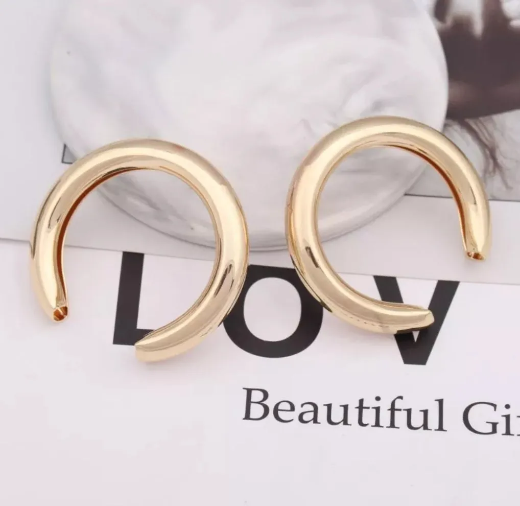 The Un-Hoop Stud Earrings