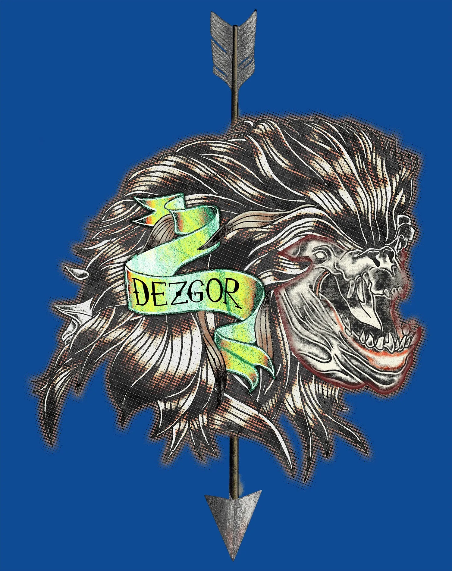 The Witcher Book of Beasts Dezgor Official Men's T-Shirt