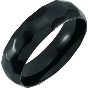 Titanium 7 mm Domed Band Size 12.5