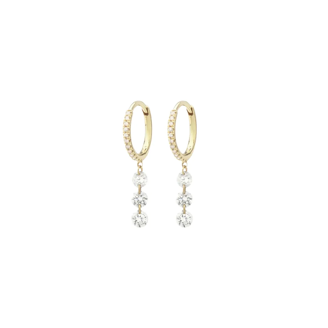 Trio Drop Earrings
