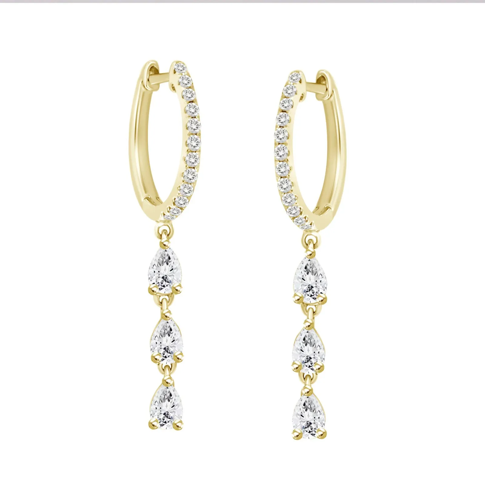 Trio Drop Earrings