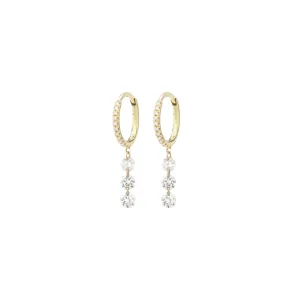 Trio Drop Earrings