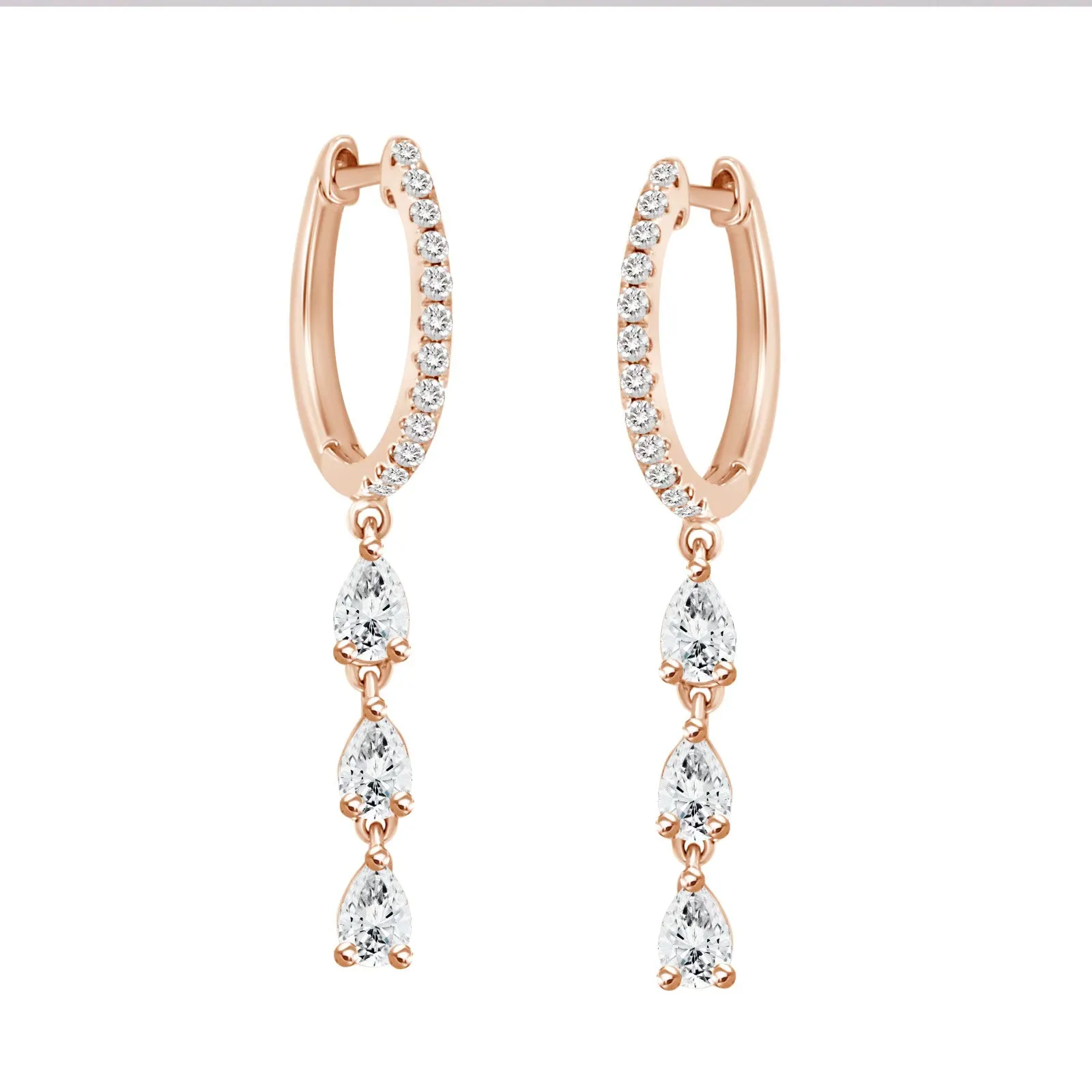 Trio Drop Earrings