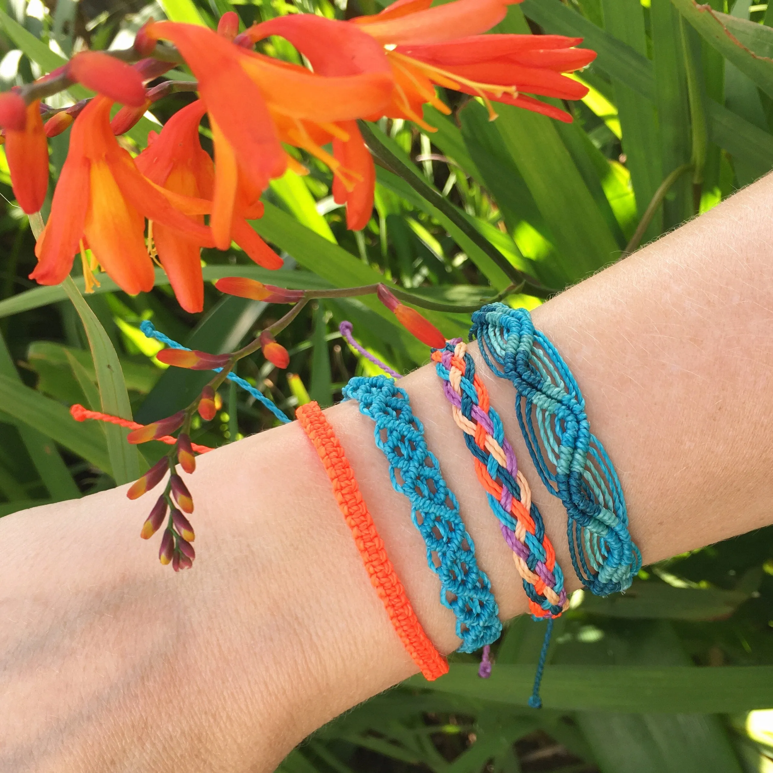 Tropical Beach Bracelet Set