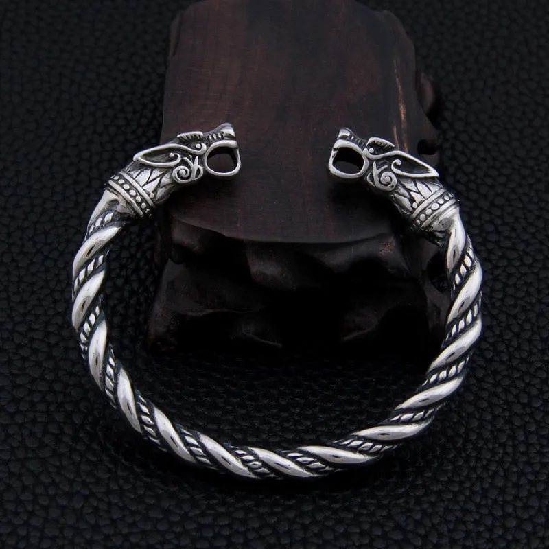 Twined Dragon Arm Ring