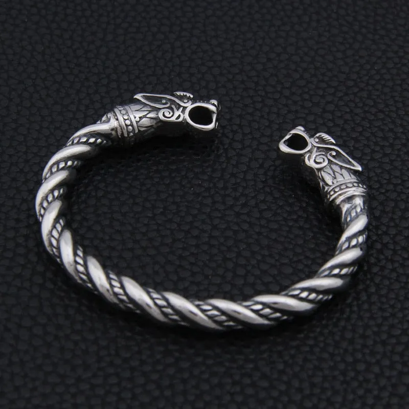 Twined Dragon Arm Ring