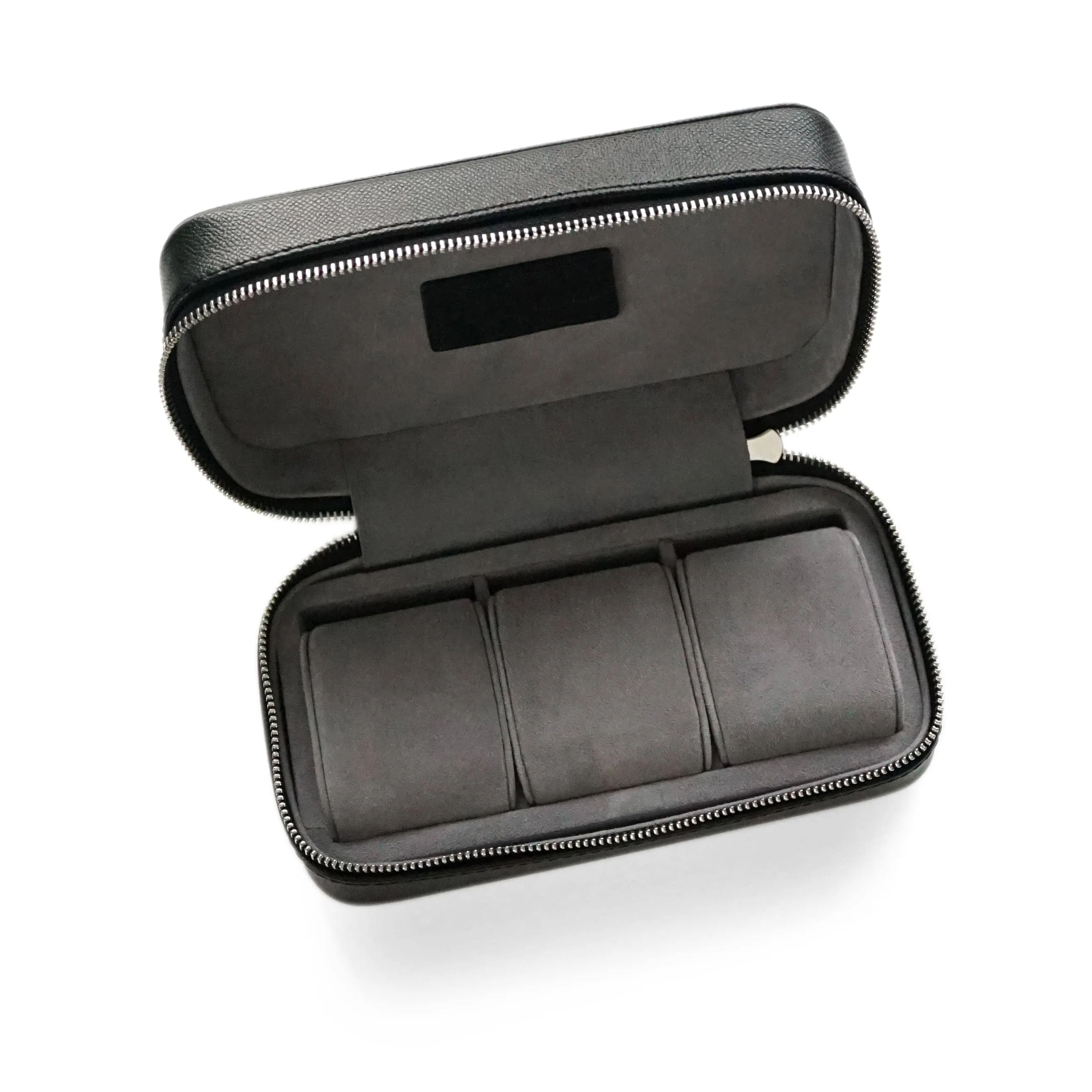 Uhrenbox 3 Uhren [Schwarz]