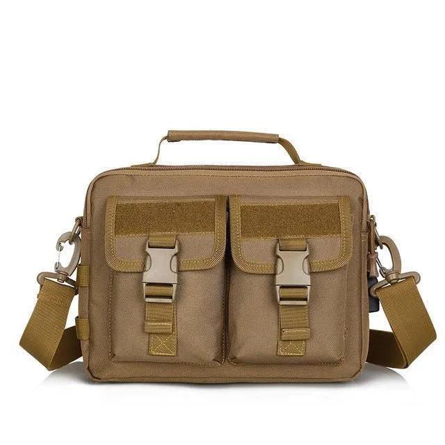 USB Molle Messenger Bags Shoulder Sling Pack