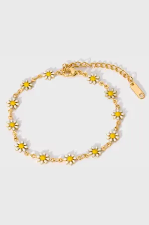 Waterproof Daisy Bracelet