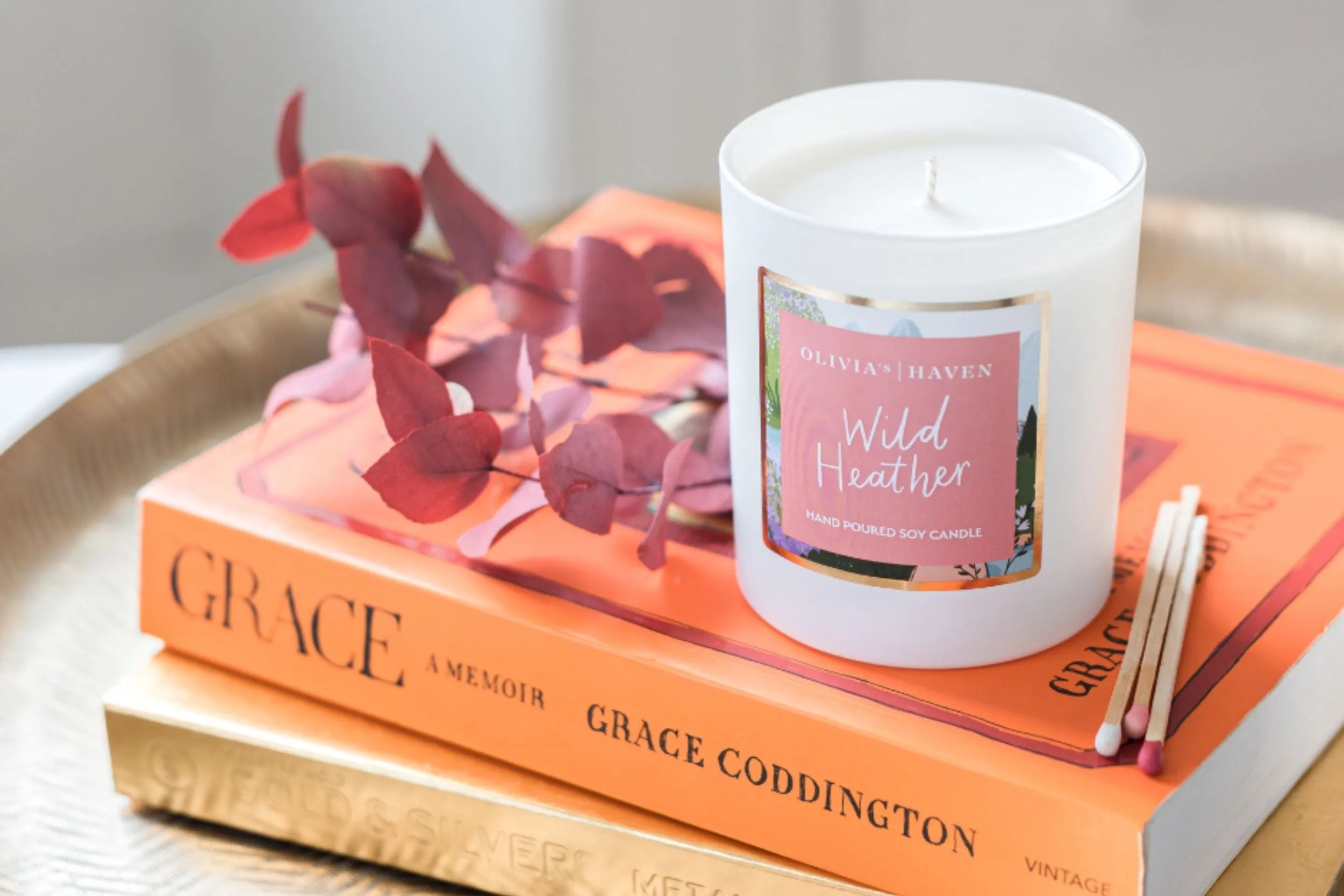 Wild Heather - Soy Candle