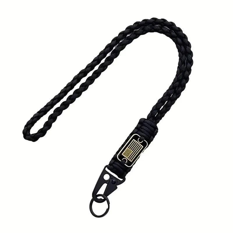 Wild West Stars & Stripes Paracord: Multi-Use Lanyard