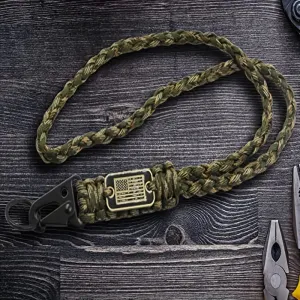 Wild West Stars & Stripes Paracord: Multi-Use Lanyard