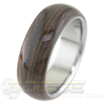 Wood Over Metal Sleeve Ring