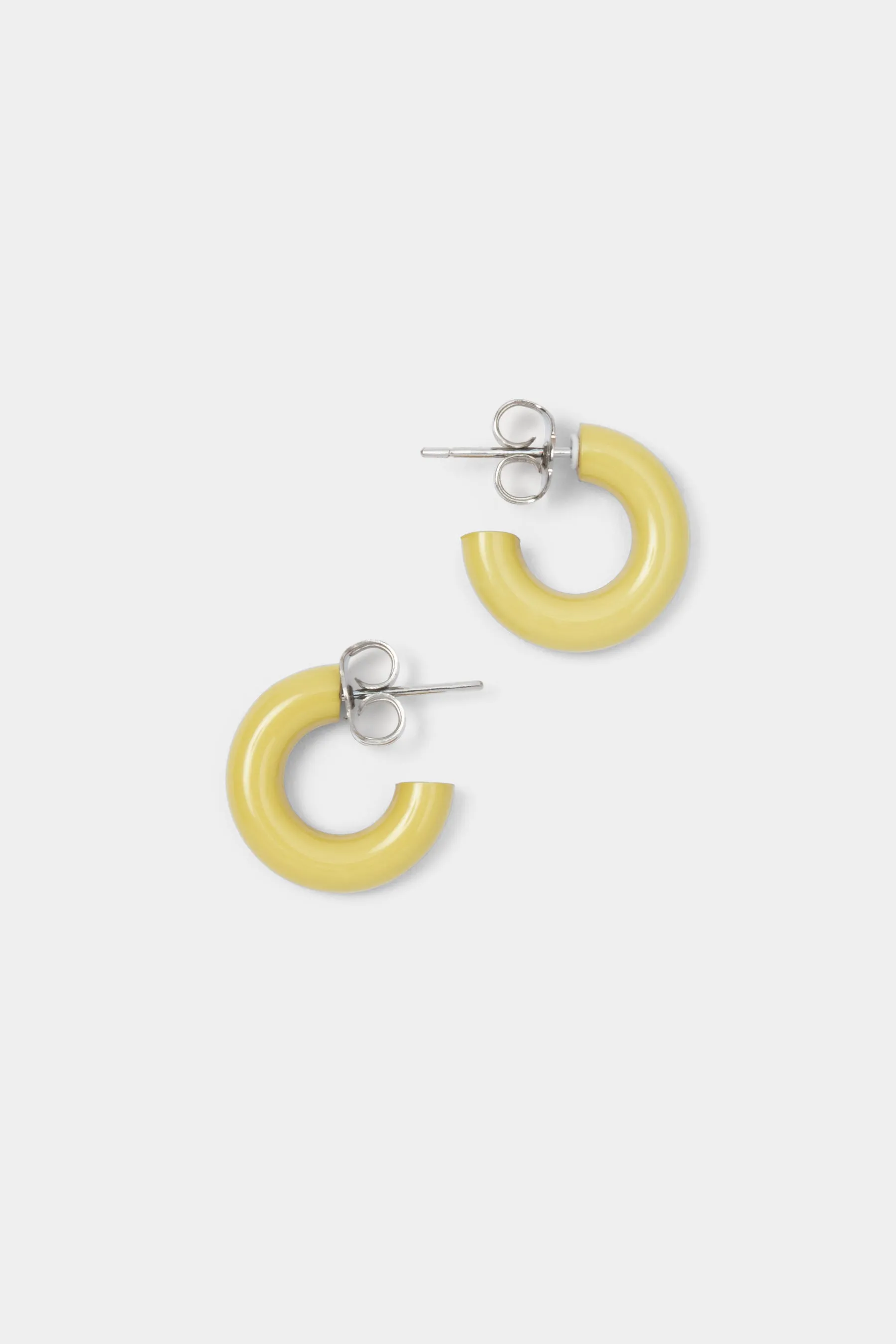 Ziggy Hoops in Citrine