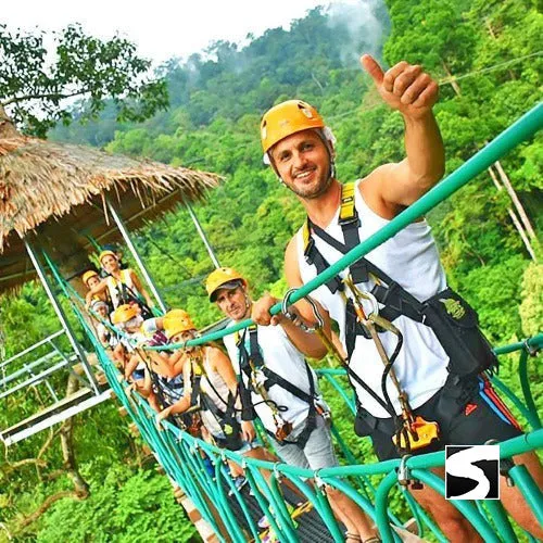 *Zipline in Koh Samui Adventure activity tour