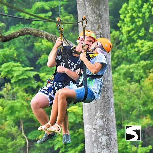 Zipline in Koh Samui Adventure activity tour
