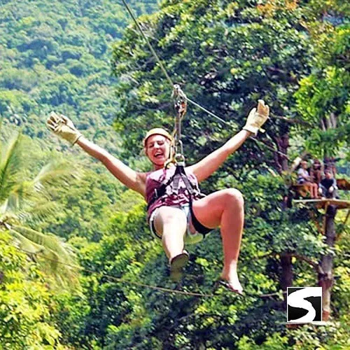 *Zipline in Koh Samui Adventure activity tour
