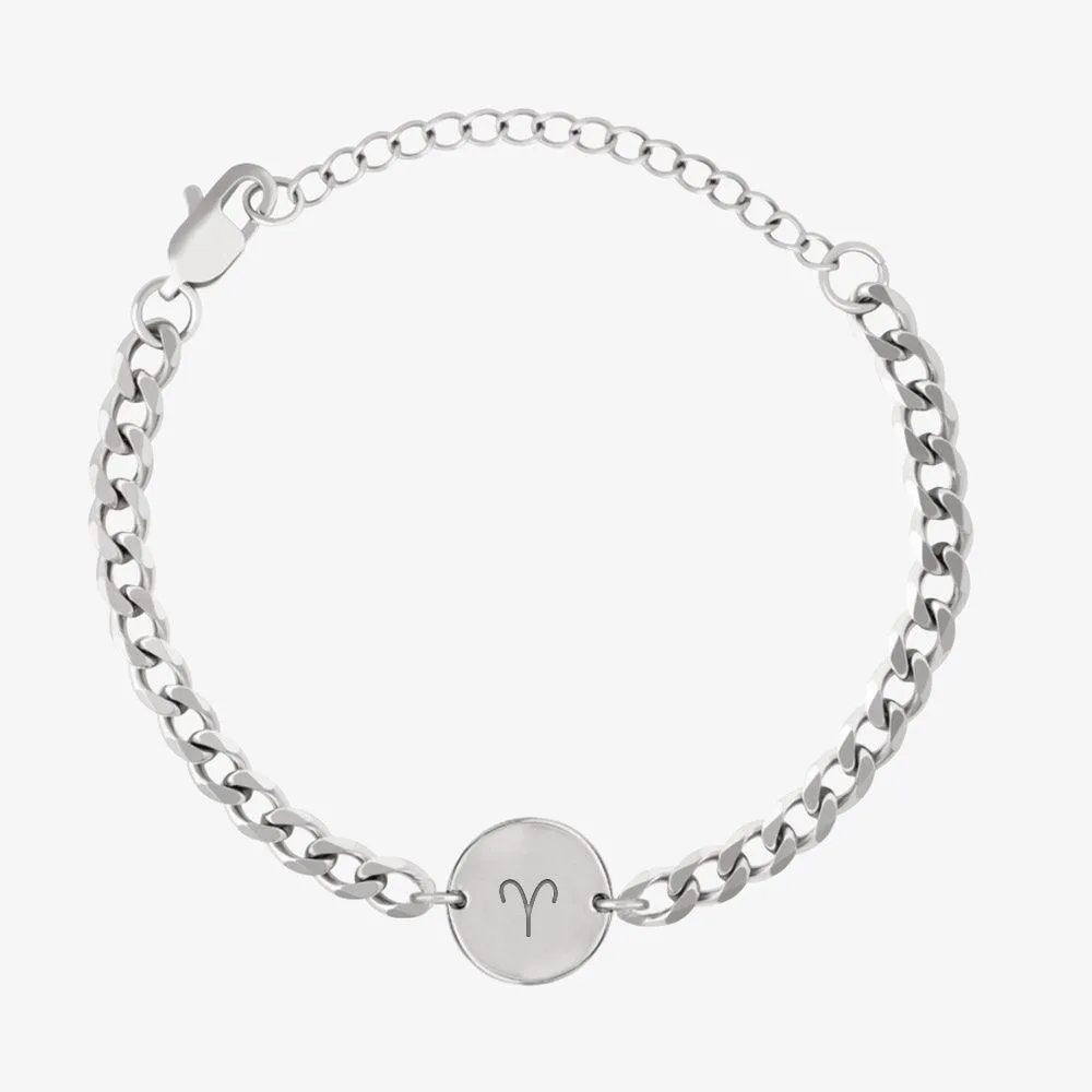 Zodiac Sign Chain Bracelet
